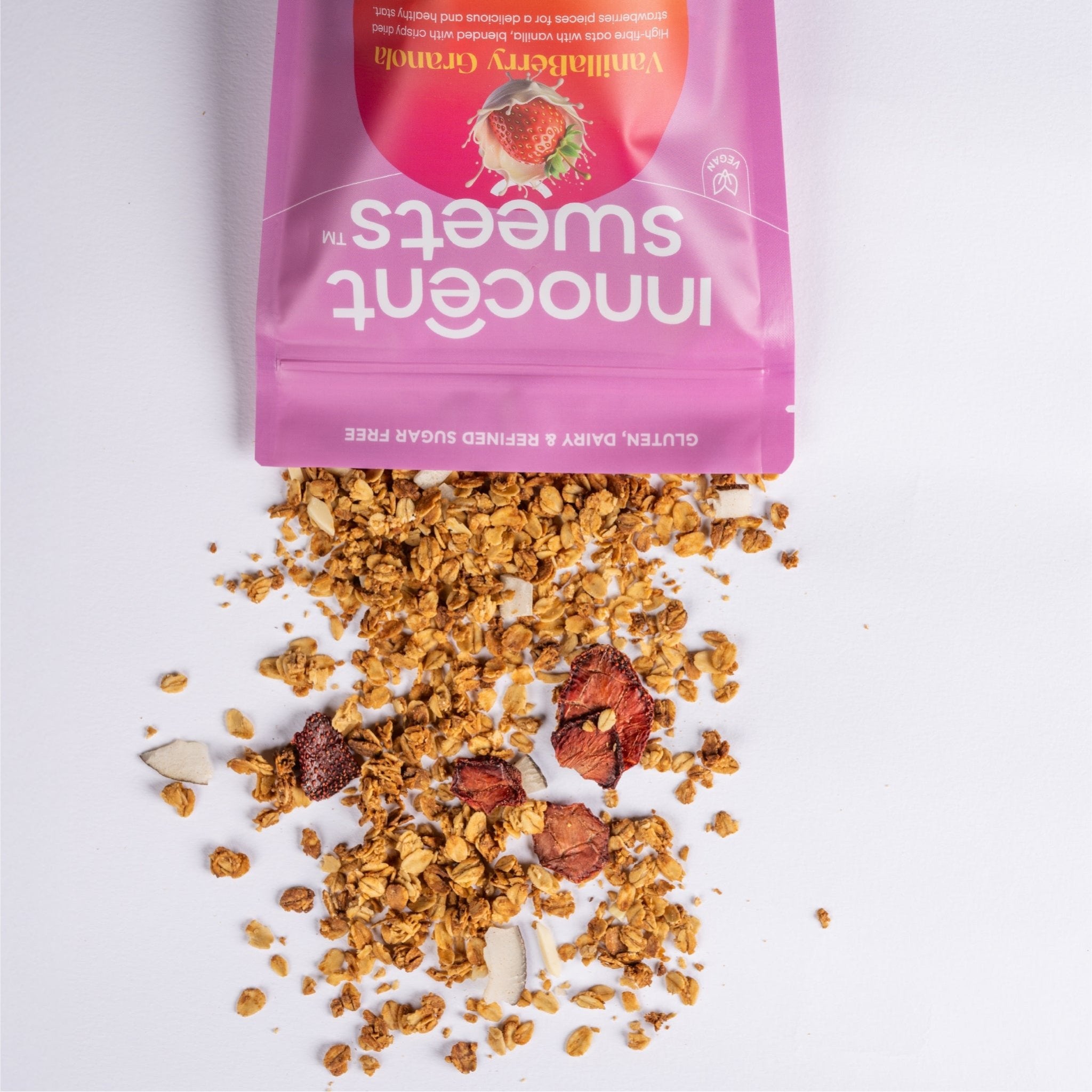 VanillaBerry Granola by Innocent Sweets
