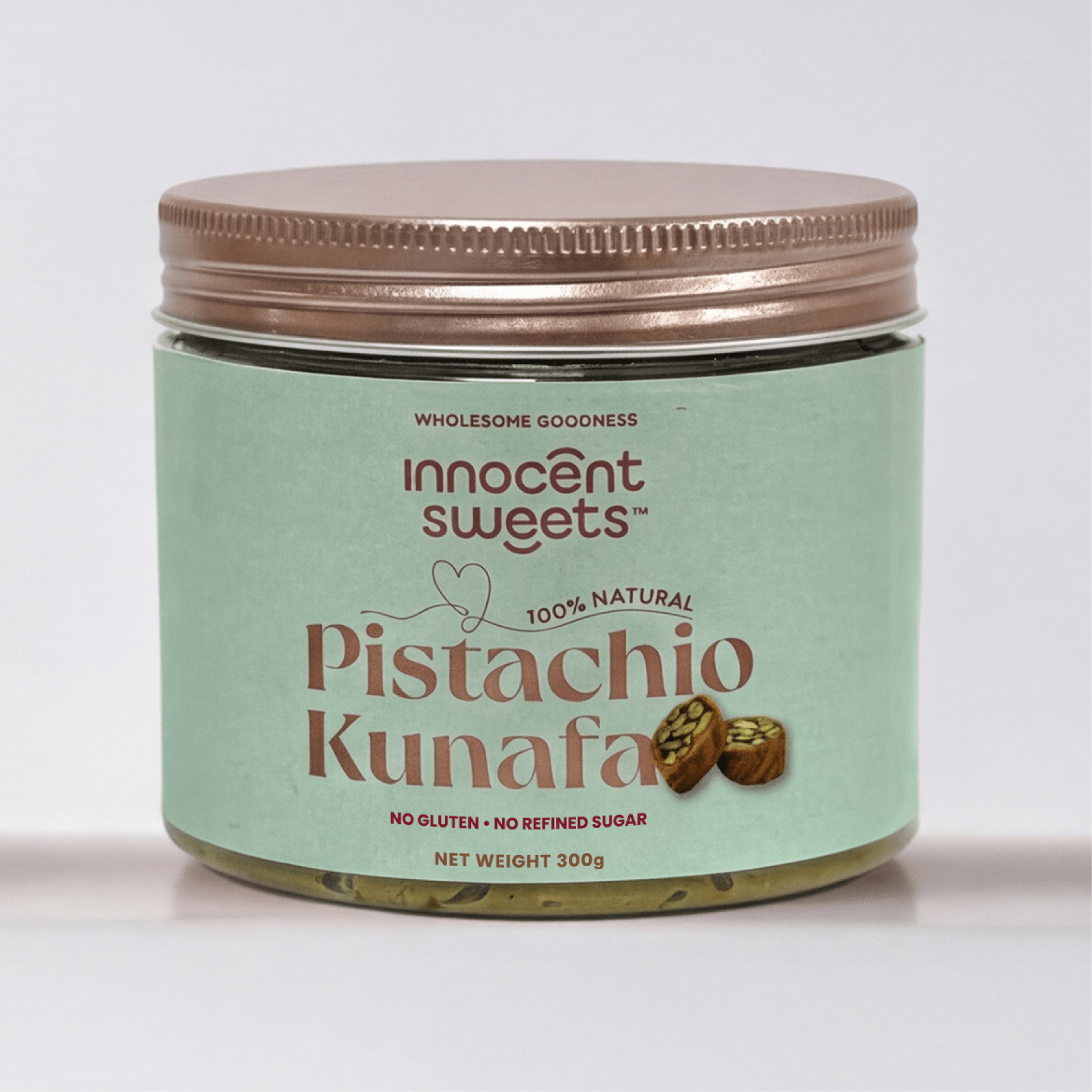 Pistachio Kunafa - No Gluten & No Refined Sugar by Innocent Sweets
