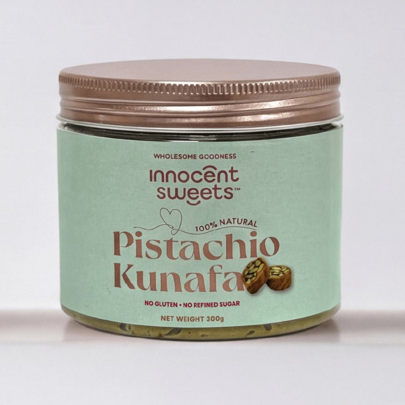 Pistachio Kunafa - No Refined Sugar by Innocent Sweets